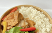 Chicken Pad Ka-Prow on Rice